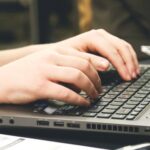 woman-typing-writing-windows